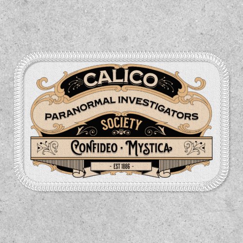 Calico Paranormal Investigators Society Patch