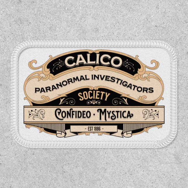 Calico Paranormal Investigators Society Patch (Front)