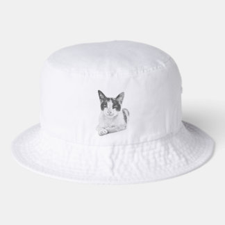 Calico Pop Halftone Bucket Hat