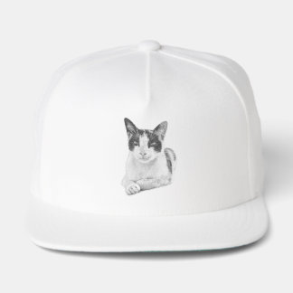 Calico Pop Halftone Snap Back Hat