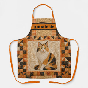Calico Quilt Personalize Apron