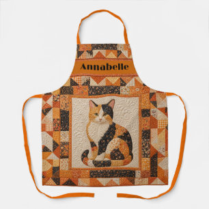 Calico Quilt Personalize Apron