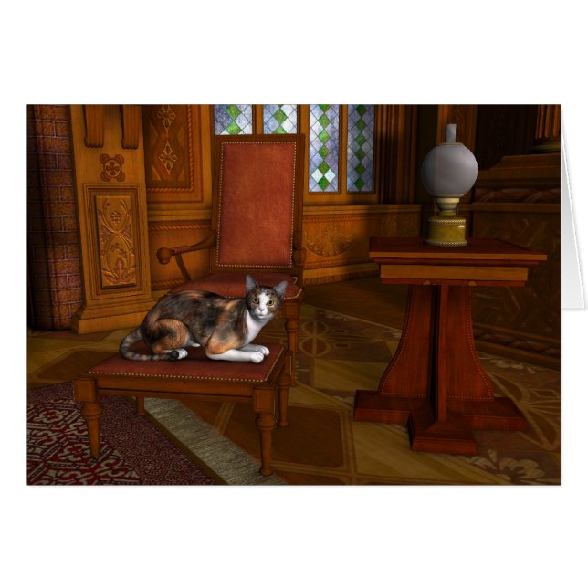 Calico resting cards (Front Horizontal)
