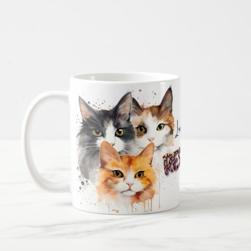 Calico  Tabby cat Coffee Mug