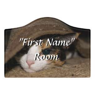 Calico Taco Door Sign