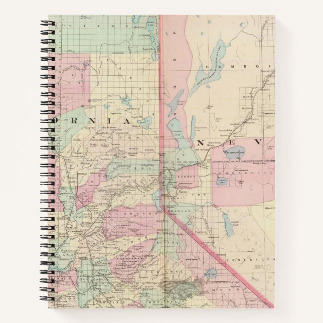 Calif, Nev north Notebook (Front)