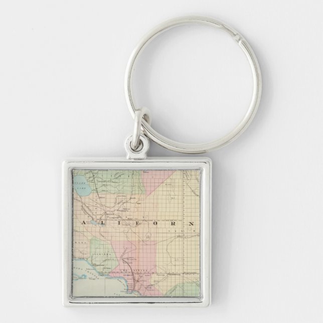 Calif, Nev south Keychain (Front)