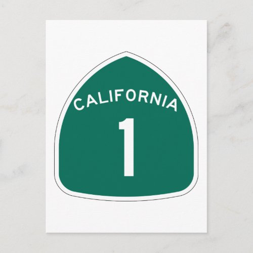 California 1 postcard