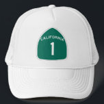 California 1 trucker hat<br><div class="desc">"California 1" Trucker Hat</div>