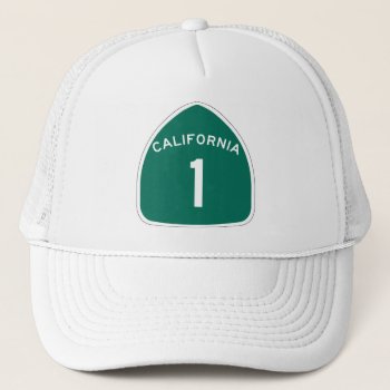 California 1 Trucker Hat by abbeyz71 at Zazzle