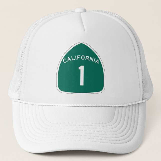 California 1 trucker hat (Front)