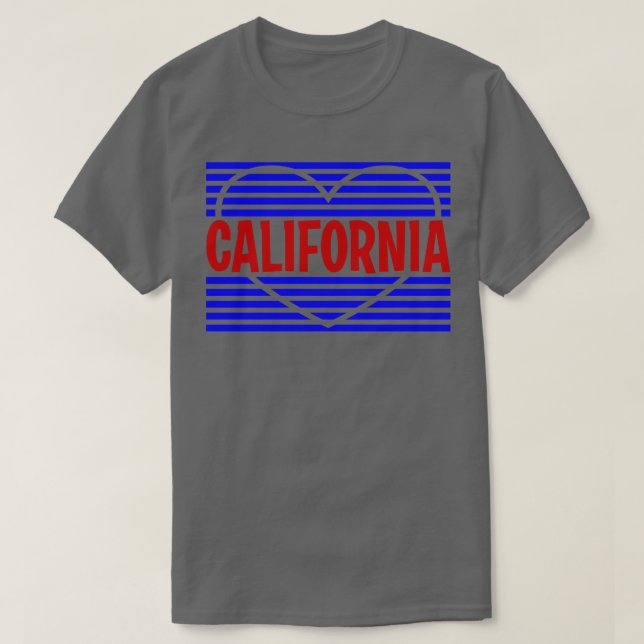 California 3 T-Shirt (Design Front)