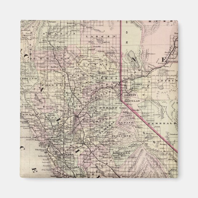 California 7 magnet (Front)