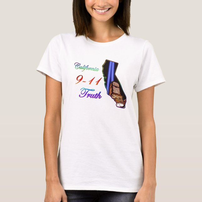 California 9-11 Truth T-Shirt (Front)