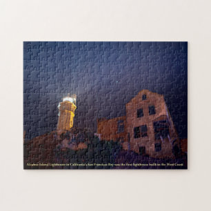California Alcatraz Island Lighthouse Jigsaw Puzzle