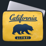 California Alumni | Distressed Blue Bear Laptop Sleeve<br><div class="desc">Check out these new UC Berkeley designs! Show off your Cal Bear pride with these new UC Berkeley products. These make perfect gifts for the Bears student, alumni, family, friend or fan in your life. All of these Zazzle products are customizable with your name, class year, or club. Go Bears!...</div>