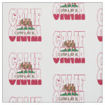 California American state flag Fabric
