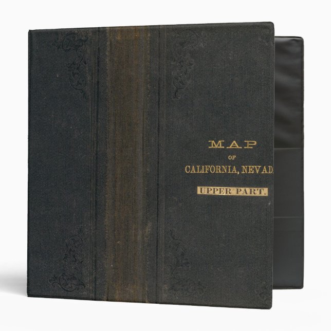 California and Nevada 5 3 Ring Binder (Front/Inside)