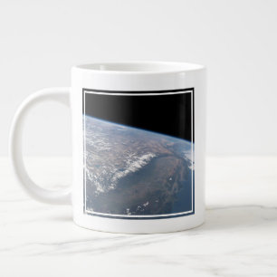 California And Nevada As Seen From Space. Giant Coffee Mug