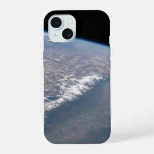 California And Nevada As Seen From Space. iPhone 15 Case