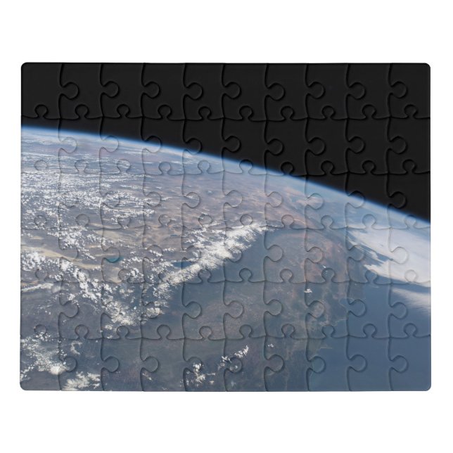California And Nevada As Seen From Space. Jigsaw Puzzle (Puzzle Horizontal)