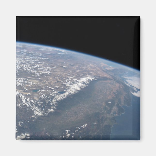 California And Nevada As Seen From Space. Magnet (Front)