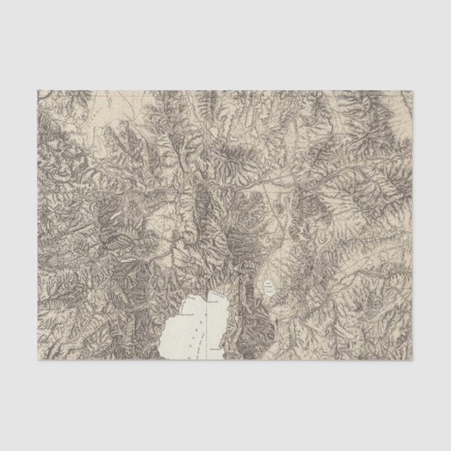 California and Nevada Tissue Paper (Front)