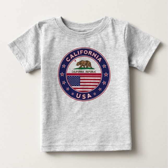 California Baby T-Shirt (Front)