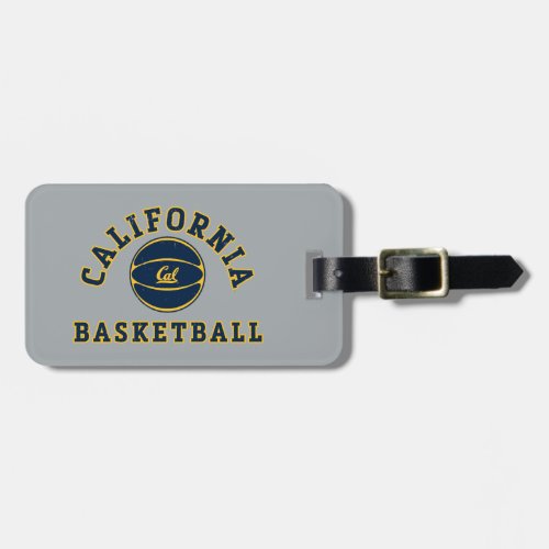 California Basketball  Cal Berkeley 5 Luggage Tag