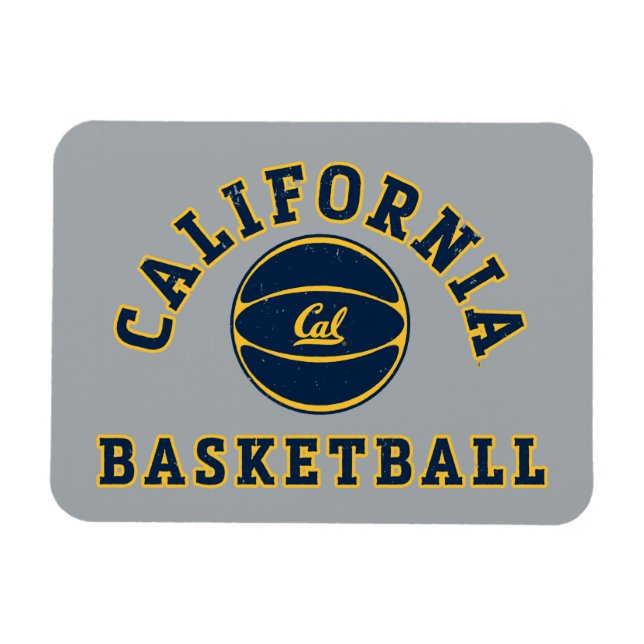 California Basketball | Cal Berkeley 5 Magnet (Horizontal)
