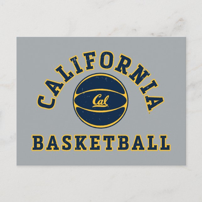 California Basketball | Cal Berkeley 5 Postcard (Front)