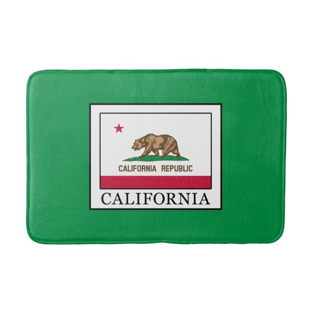 California Bathroom Mat (Front)