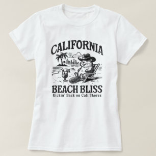 California Beach Bliss on Cali Shores T-Shirt