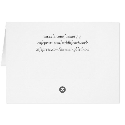 California Beach Card (Back Horizontal)