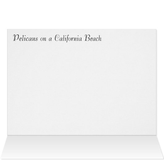 California Beach Card (Inside Horizontal (Top))