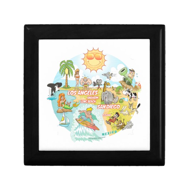 California Beach Life Gift Box (Front)