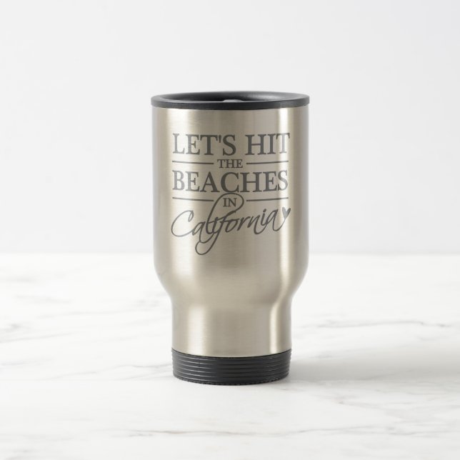 California Beach mugs - choose style (Center)