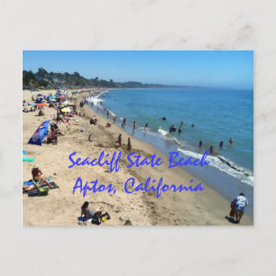 California Beach Parks Postcard