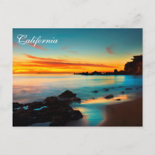 California Beach Scene Postcards