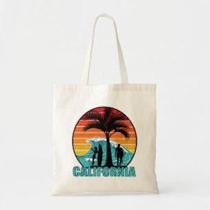 California Beach Surfers Tote Bag