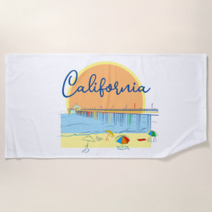 California Beach Towel