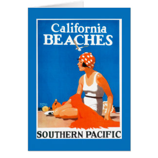 California Beaches Promotional Poster Cards