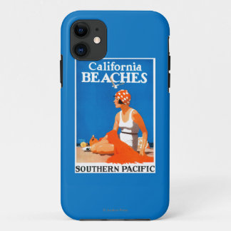 California Beaches Promotional Poster iPhone 11 Case