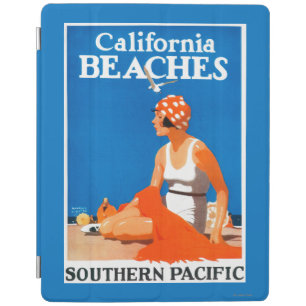 California Beaches Promotional Poster iPad Smart Cover