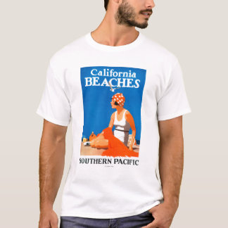 California Beaches Promotional Poster T-Shirt
