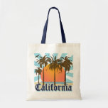 California Beaches Sunset Tote Bag at Zazzle