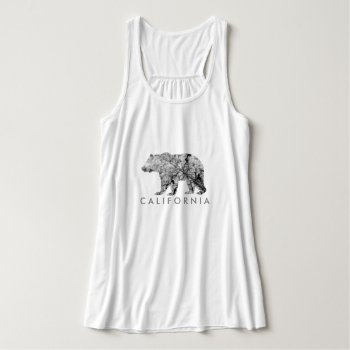 California Bear | Cracked Leaf | Muscle Tank by RedefinedDesigns at Zazzle
