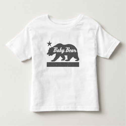 California Bear Family BABY Bear Toddler T_shirt