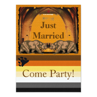 Just Married Party Invitations 10