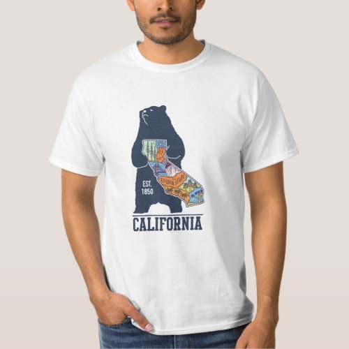  California Bear Golden State T_Shirt